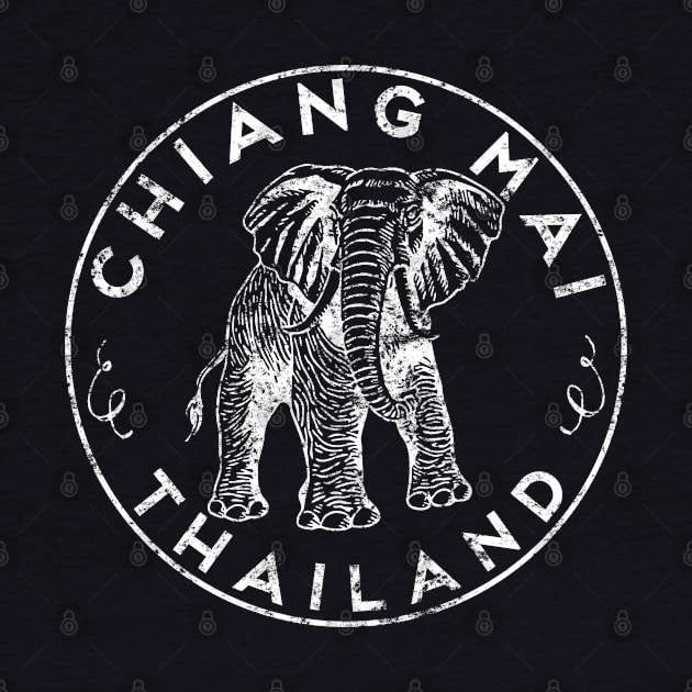 Chiang Mai Thailand Elephant by Pine Hill Goods
